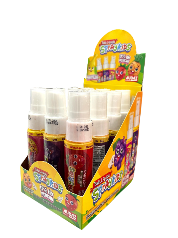 BALA LIQUIDA SPRAY KIDS C/12UN