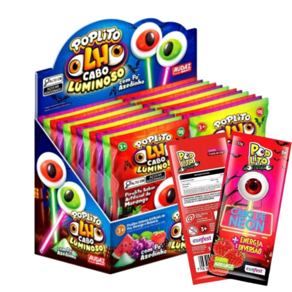POP LITO OLHO CABO LUMINOSO DP C/ 24 UN