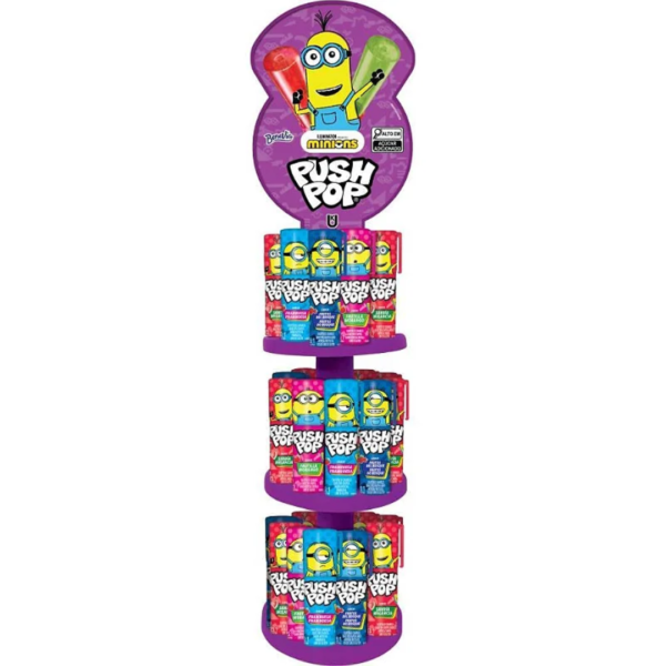 PUSH POP TORRE MINIONS C/30UN