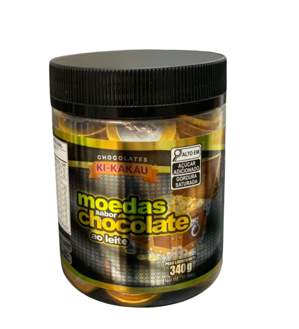 MOEDAS AO LEITE POTE ACRIL. 340G