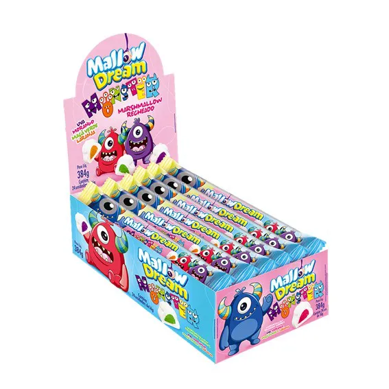 MALLOWDREAM BOMBOM MONSTERS TUTTI FRUTTI C/24UN