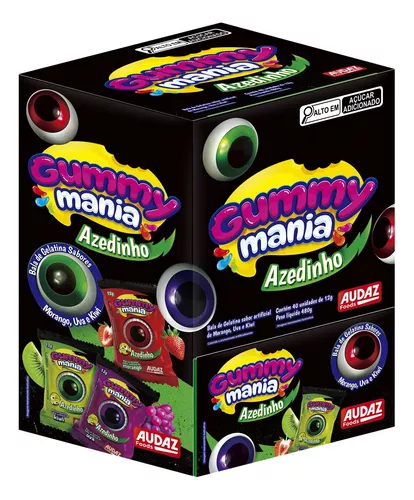 GUMMY MANIA AZEDINHO C/40UN