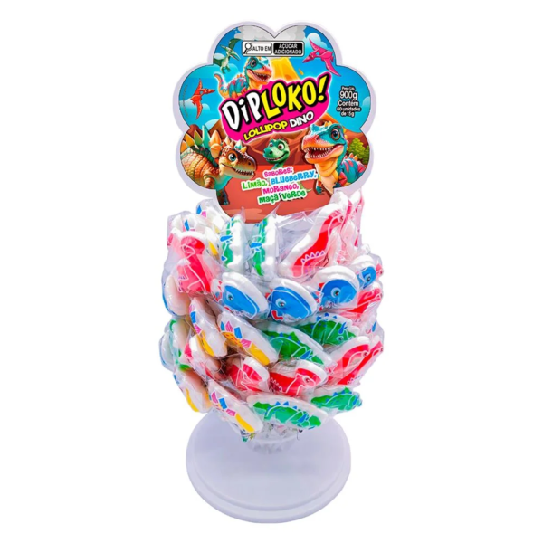 LOLLIPOP DINO SORTIDOS C/60UN