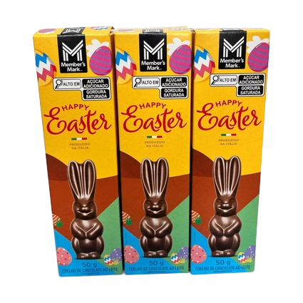 Coelho de Chocolate (50g) - Member's Mark