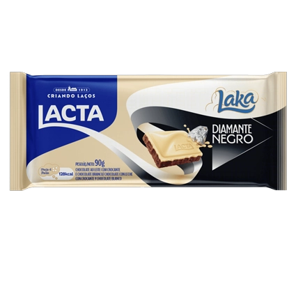 Barra de Chocolate - Diamante negro com laka