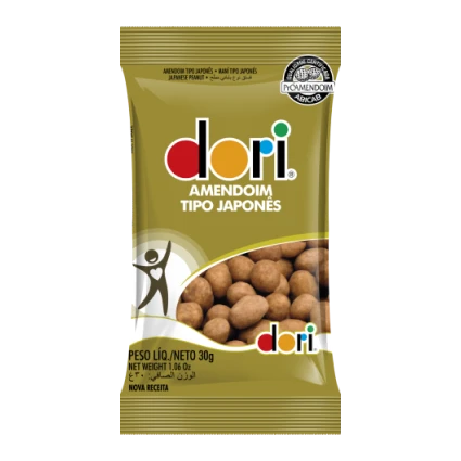 CARTELA AMENDOIM JAPONES DORI 30G