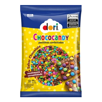 CHOCOCANDY PASTILHA CONF COLOR C/24 18G