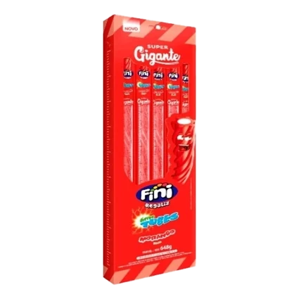 FINI SUPER GIGANTE MORANGO CITRICO C/24 27G