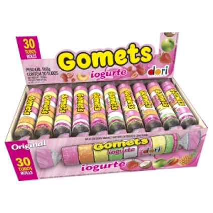 GOMETS GOMA TUBO IOGURTE C/30 32G