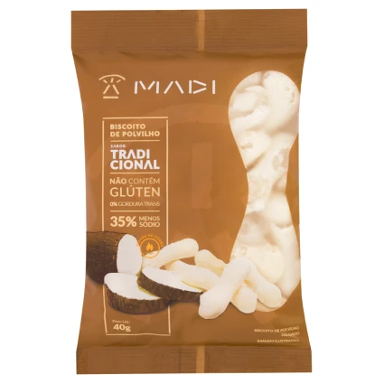 BISC. POLVILHO MADI TRAD 40G