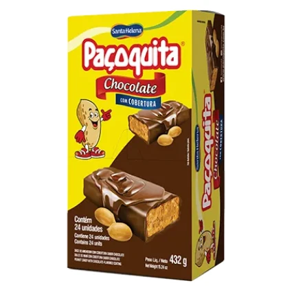 PACOQUITA CHOCOLATE C/24UN 18G