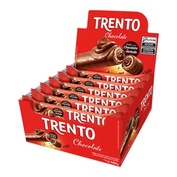 WAFER TRENTO CHOCOLATE C/16UN 29G