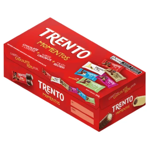 WAFER TRENTO MOMENTOS C/12UN 16G