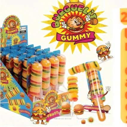 BALA DE GELATINA BURGUER LITOC/20UN