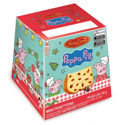 MINI PANETONE PEPPA 80G