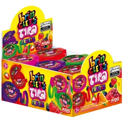 BRINCLETS TIRA FRUTAS DP C/24 UN