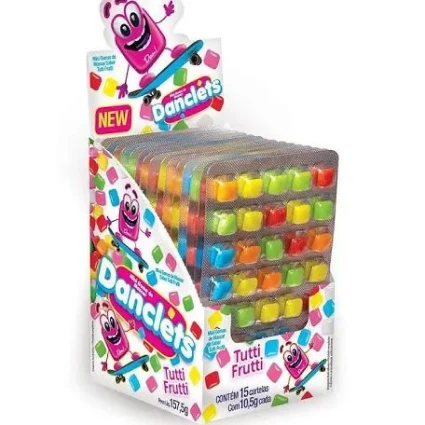 DANCLETS TUTTI FRUTTI 35 12X1 5X10,5G